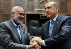 أردوغان وهنية - أرشيف