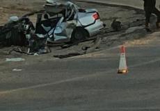 حطام المركبة الخصوصية (فيسبوك)