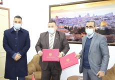 شركة مشتهى توقع عقدا مع وزارة الاتصالات لتوزيع البريد الداخلي في قطاع غزة