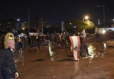 مظاهرات شهدتها مدينة طرابلس شمال لبنان