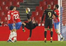 برشلونة يقلب الطاولة على غرناطة بخماسية