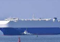 السفينة الإسرائيلية المستهدفة قبالة الخليج العُماني