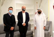 العمادي يستقبل ماتياس شمالي ونويل تسيكوراس