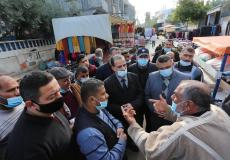 بلدية دير البلح تستقبل وكيل وزارة الحكم المحلي