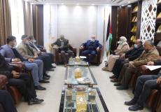 بلدية النصيرات تبحث الاستعدادات لمواجهة المنخفض الجوي