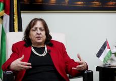 الدكتورة مي الكيلة - وزيرة الصحة الفلسطينية