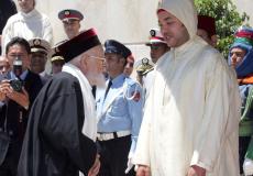 الملك المغربي محمد السادس يستقبل حاخام يهودي / أرشيف