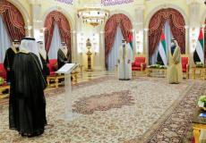 مراسم تعيين وزير الخارجية الاماراتي الجديد