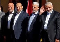 قيادة حماس برئاسة إسماعيل هنية - أرشيف