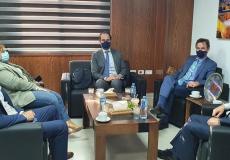 اجتماع مجدلاني بممثل الاتحاد الأوروبي