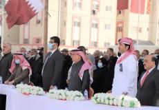 وضع حجر الاساس لمشروع مستشفى حمد العام برفح