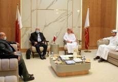 العمادي استقبل قيادة حماس في غزة