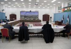 اجتماع اللجنة المركزية لحركة فتح برئاسة الرئيس عباس