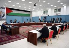 اجتماع للجنة المركزية لحركة فتح برئاسة الرئيس عباس - أرشيف