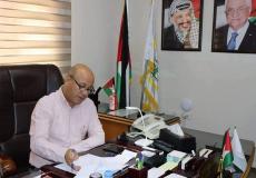 رئيس دائرة شؤون اللاجئين أحمد أبو هولي