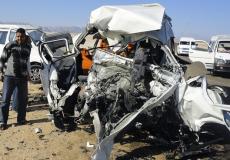 حادث طرق في السويس