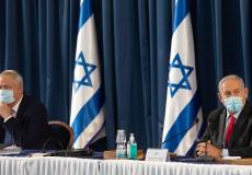 نتنياهو وغانتس في إجتماع / أرشيفية