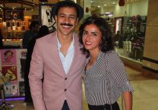 علا رشدي وزوجها أحمد داوود