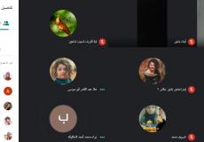 لقاء لطالبات الصف العاشر في مدرسة شهداء دير البلح الثانوية