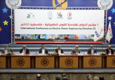 انطلاق فعاليات المؤتمر الدولي لهندسة القوى الكهربائية فلسطين 2021م بغزة
