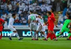 مباراة السعودية وفلسطين - ارشيف