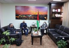 وزيرة الصحة الفلسطينية