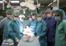 عمليات زراعة كلى في غزة