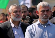 إسماعيل هنية ويحيى السنوار - أرشيف