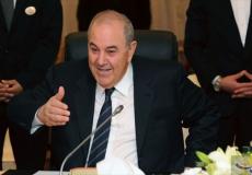 اياد علاوي رئيس الوزراء العراقي السابق