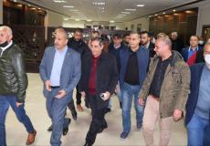 وصول القيادي بالتيار الإصلاحي رشيد أبو شباك إلى قطاع غزة