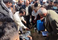 أبو هولي يتوجه لخانيونس ورفح في ذكرى يوم الأرض ويبحث احتياجاتهما