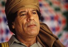 الرئيس الليبي الراحل معمر القذافي