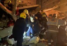 انهيار المبنى جاء بعد حادثة قطار سوهاج