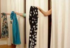 تجربة ملابس