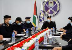 اجتماع اللواء محمود صلاح