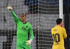 ميسي أهدر ركلة جزاء في المباراة