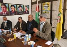 الهيئة القيادية العليا لحركة فتح في غزة تلتقي مع أمناء سر الأقاليم