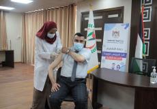 صحة غزة تبدأ الجولة الثانية من حملة تطعيم اللقاح ضد كورونا