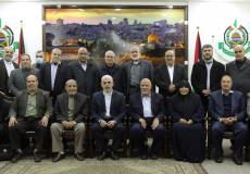 أعضاء المكتب السياسي لحركة حماس في غزة