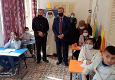 وفد من تربية الوسطى ومجلس أولياء الأمور يزور مدرسة جسور الأمل للتربية الخاصة