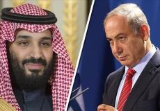 بنيامين نتنياهو وولي العهد السعودي محمد بن سلمان