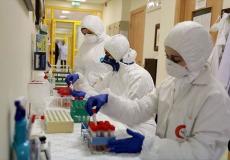 فحوصات فيروس كورونا في فلسطين