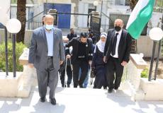 قائمة "القدس موعدنا" تزور لجنة الانتخابات المركزية بغزة