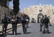 الشرطة الاسرائيلية في البلدة القديمة بالقدس