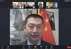 سفير جمهورية الصين الشعبية لدي دولة فلسطين قواه وي