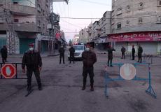 غزة بدأت قرار حظر سير المركبات حتى الأحد - أرشيف