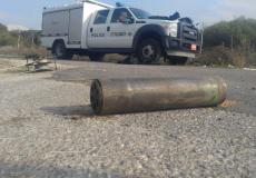 مقذوفة صاروخية من قطاع غزة سقطت داخل إسرائيل