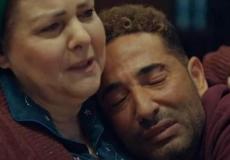 الفنان عمرو سعد والفنانة دلال عبد العزيز في أحد مشاهد مسلسل ملوك الجدعنة