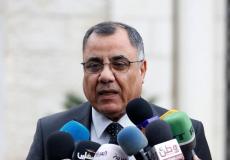 الناطق باسم الحكومة في رام الله إبراهبم ملحم