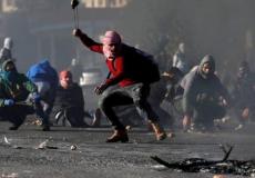 مواجهات بين الفلسطينيين وجنود الاحتلال